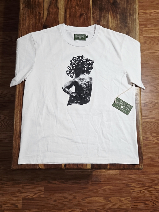 Denim Tears Other - Denim Tears Men's White Graphic Crewneck T-Shirt. Size Large